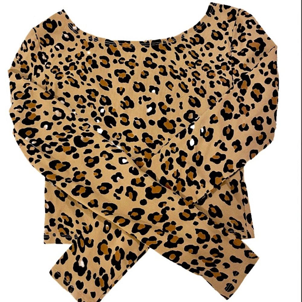 Small Forever 21 Cheetah Print Top